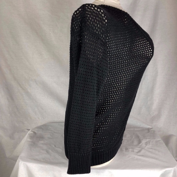 Lane-Bryant-Sweater-Womens-Black-Cable Knit 18 - Picture 5 of 8